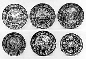 Plate by Enoch Wood & Sons