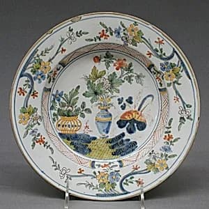 Plate by Ferniani Manufactory
