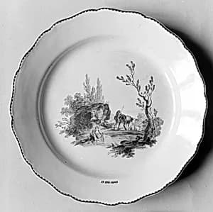 Plate by Antoine Bonnefoy