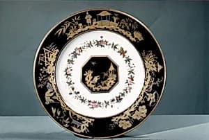 Plate by Sèvres Manufactory|Claude-Charles Gérard|Jean Pillement