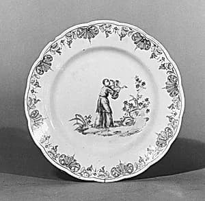 Plate by Vienna|Claudius Innocentius Du Paquier period