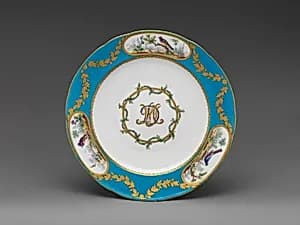 Plate by Sèvres Manufactory|Etienne Evans|Jean-Pierre Boulanger