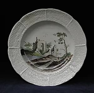 Plate by Zurich Pottery and Porcelain Factory|Salomon Gessner