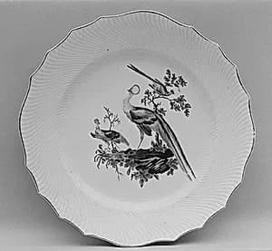 Plate (one of a pair) by Tournai