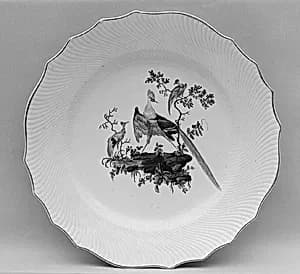 Plate (one of a pair) by Tournai