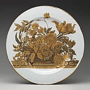 Plate (one of a pair) by Jean-Baptiste Monnoyer