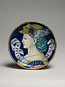 Plate (one of a pair) by Nicola da Urbino