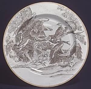 Plate (one of two) by Pieter Boel
