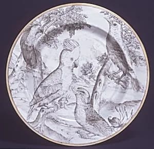 Plate (one of two) by Pieter Boel