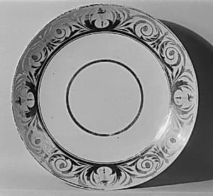 Plate (part of a service) by Derby Porcelain Manufactory