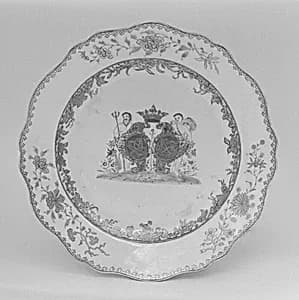 Plate (part of a service) by Unknown Artist