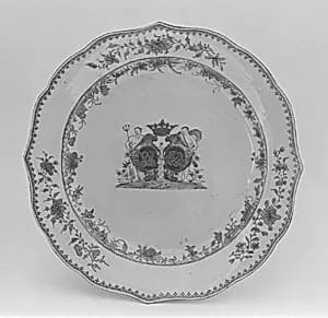 Plate (part of a service) by Unknown Artist