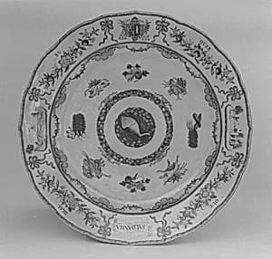 Plate (part of a service) by Unknown Artist