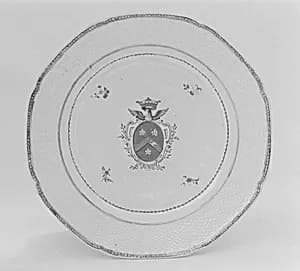 Plate (part of a service) by Unknown Artist