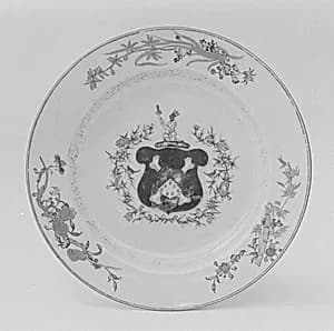 Plate (part of a service) by Unknown Artist