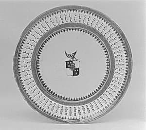 Plate (part of a service) by Unknown Artist