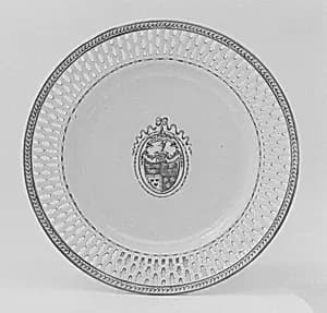Plate (part of a service) by Unknown Artist
