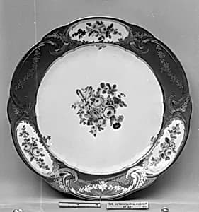 Plate (part of a service) by Sèvres Manufactory|Edme François Bouillat père