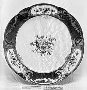Plate (part of a service) by Sèvres Manufactory|Antoine-Toussaint Cornailles