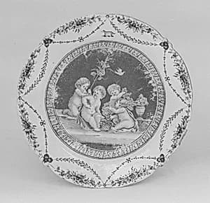 Plate (part of a set) by Unknown Artist