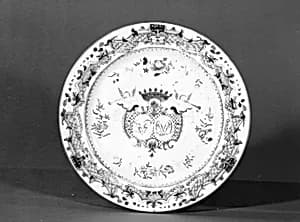 Platter (one of a pair) by Unknown Artist
