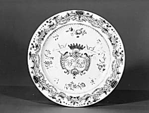 Platter (one of a pair) by Unknown Artist