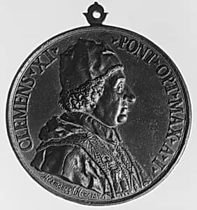 Pope Clement XI by Ermenegildo Hamerani