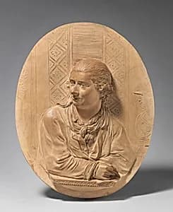 Portrait of a poet by Johann Valentin Sonnenschein