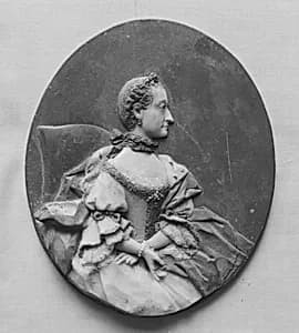 Portrait of a seated lady by Unknown Artist