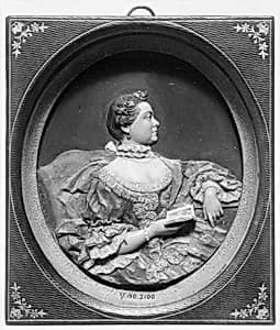 Portrait of a seated lady by Unknown Artist