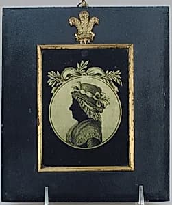 Portrait of a woman by Aug. Forberger