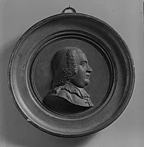 Portrait of an ecclesiastic by Jean-Baptiste Nini