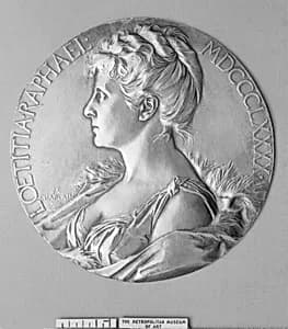 Portrait of Mme. Raphael (1890) by Jules-Clément Chaplain