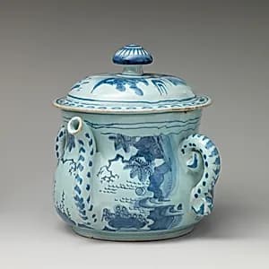 Posset pot with cover by Unknown Artist