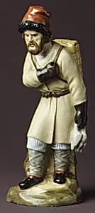 Poultry Seller by Imperial Porcelain Manufactory, St. Petersburg