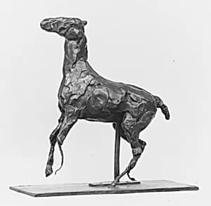 Prancing Horse by Edgar Degas|A.-A. Hébrard et Cie