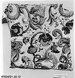 Printed delaine by Unknown Artist