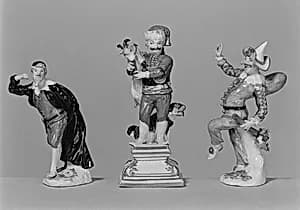 Pulcinella by Johann Joachim Kändler|Meissen Manufactory