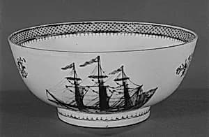 Punch bowl by Unknown Artist