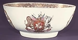Punch bowl by Unknown Artist