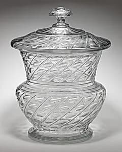 Punch bowl with cover by Unknown Artist