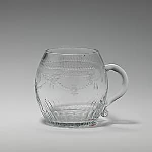 Punch cup (one of two) by Unknown Artist