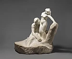 Pygmalion and Galatea by Auguste Rodin