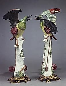 Quetzal (one of a pair) by Johann Joachim Kändler|Meissen Manufactory