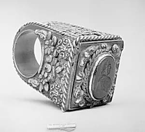 Ring with Pontifical seal by Unknown Artist