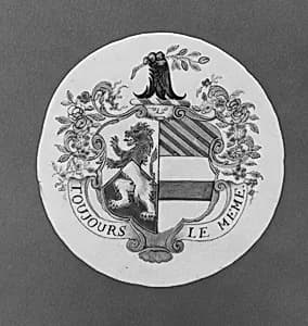 Roundel (plate center) by Unknown Artist