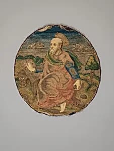 Saint Luke (one of four) by Unknown Artist