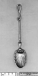 Salt spoon by Unknown Artist