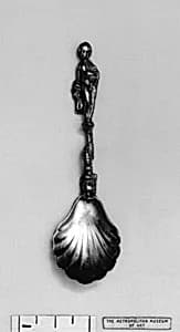 Salt spoon by Unknown Artist