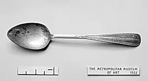 Salt spoon by Unknown Artist